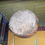 Drum in the Potala palace